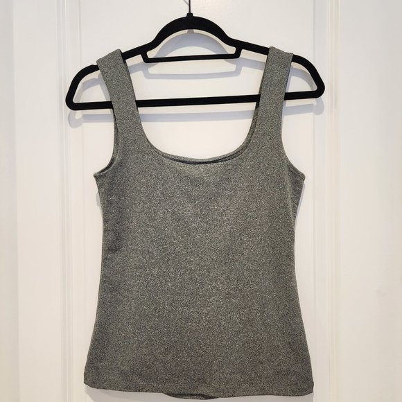 2 FOR $15! Dynamite Grey Thick Strap Tank | Sz S - Picture 2 of 9